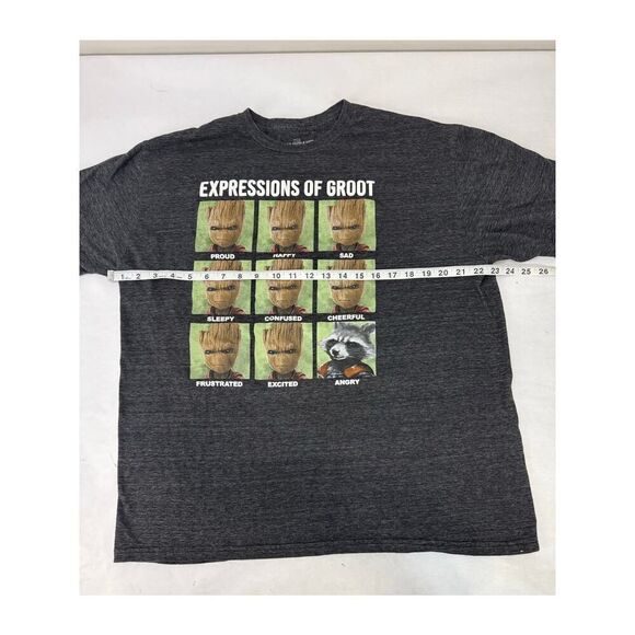 Guardians of the Galaxy Expressions of Groot Tee T-Shirt - XL - Picture 2 of 5